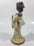 Vintage Japanese Lady 7" Tall Ceramic Figurine
