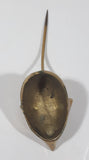 Vintage Brass Mouse Ring Holder Receipt Holder