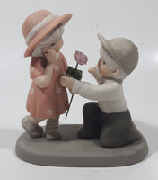 1998 Enesco Kim Anderson NBM Bahner Studios "One Of Life's Sweetest Moments... Is You At My Door" 4 1/2" Tall Porcelain Figurine Ornament