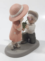 1998 Enesco Kim Anderson NBM Bahner Studios "One Of Life's Sweetest Moments... Is You At My Door" 4 1/2" Tall Porcelain Figurine Ornament