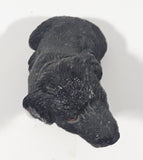 1984 U.D.S Black Labrador Puppy Dog 4" Tall Resin Figurine