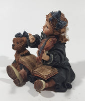 1998 The Boyd's Collection The Recital Yesterday's Child The Dollstone Collection Little Girl Holding Violin 3" Tall Resin Figurine