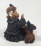 1998 The Boyd's Collection The Recital Yesterday's Child The Dollstone Collection Little Girl Holding Violin 3" Tall Resin Figurine