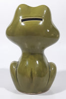Rare Vintage Sears Robuck Neil The Frog Coin Bank 6 1/2" Tall Ceramic Figurine Made in Japan