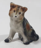 Vintage Border Collie Sheltie Dog Shaped 3" Tall Salt and Pepper Shaker (Single) Made in Japan