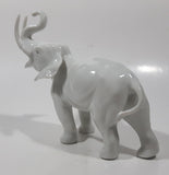 White Elephant 6" Long Porcelain Figurine