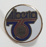 Alberta 75th Anniversary 1905 - 1980 5/8" Enamel Metal Lapel Pin
