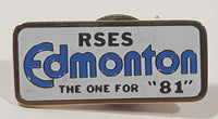 RSES Refrigeration Service Engineers Society Edmonton The One For "81" 3/8" x 1 Enamel Metal Lapel Pin