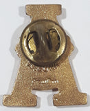 Vintage Lions Club International 301-E Phil. Philippines Letter A Shaped 7/8" x 1" Enamel Metal Lapel Pin