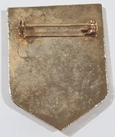 Vintage Lions Club Burnaby B.C. Canada Burn-A-Bee 1 1/8" x 1 1/2" Enamel Metal Lapel Pin