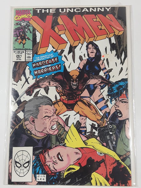 May 1990 Marvel Comics #261 The Uncanny X-Men Comic Book On Board in Bag