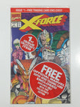 August 1991 Marvel Comics #1 X-Force Comic Book with Trading Card New In Bag Still Sealed
