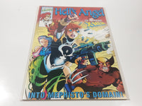October 1992 Marvel Comics Hell's Angel Co-Starring X-Men Into Mephisto's Domain! #4 Comic Book On Board in Bag