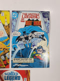 Vintage 1980 DC Comics The Untold Legend of the Batman #1 #2 #3 Comic Book Set of 3 On Board in Bag