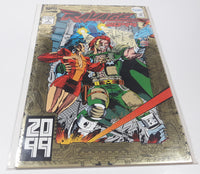 December 1992 Marvel Comics Ravage 2099 #1 Comic Book On Board in Bag Signed by Paul Ryan