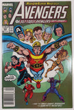 April 1989 Marvel Comics Part 2 Of The Super-Nova Saga Avengers With The East Coast Avengers Lost In Space #302 Comic Book