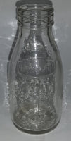 Vintage Unigate 5 1/4" Tall Embossed Glass Milk Bottle