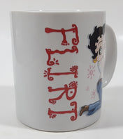 2003 King Features Syndicate Fleischer Studios Betty Boop Flirt 3 3/4" Tall Ceramic Coffee Mug Cup