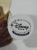 Disney Store Exclusive Fairies Tinkerbell Sitting On Spools of Thread 3 1/2" Tall Miniature Footed Resin Snow Globe with Tag