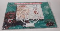 1995-96 Shoppers Drug Mart Carlton Cards Promotional Vancouver Grizzlies NBA Basketball Team 10" x 14" Inaugural Calendar and Mini Basketball Hoop New in Plastic