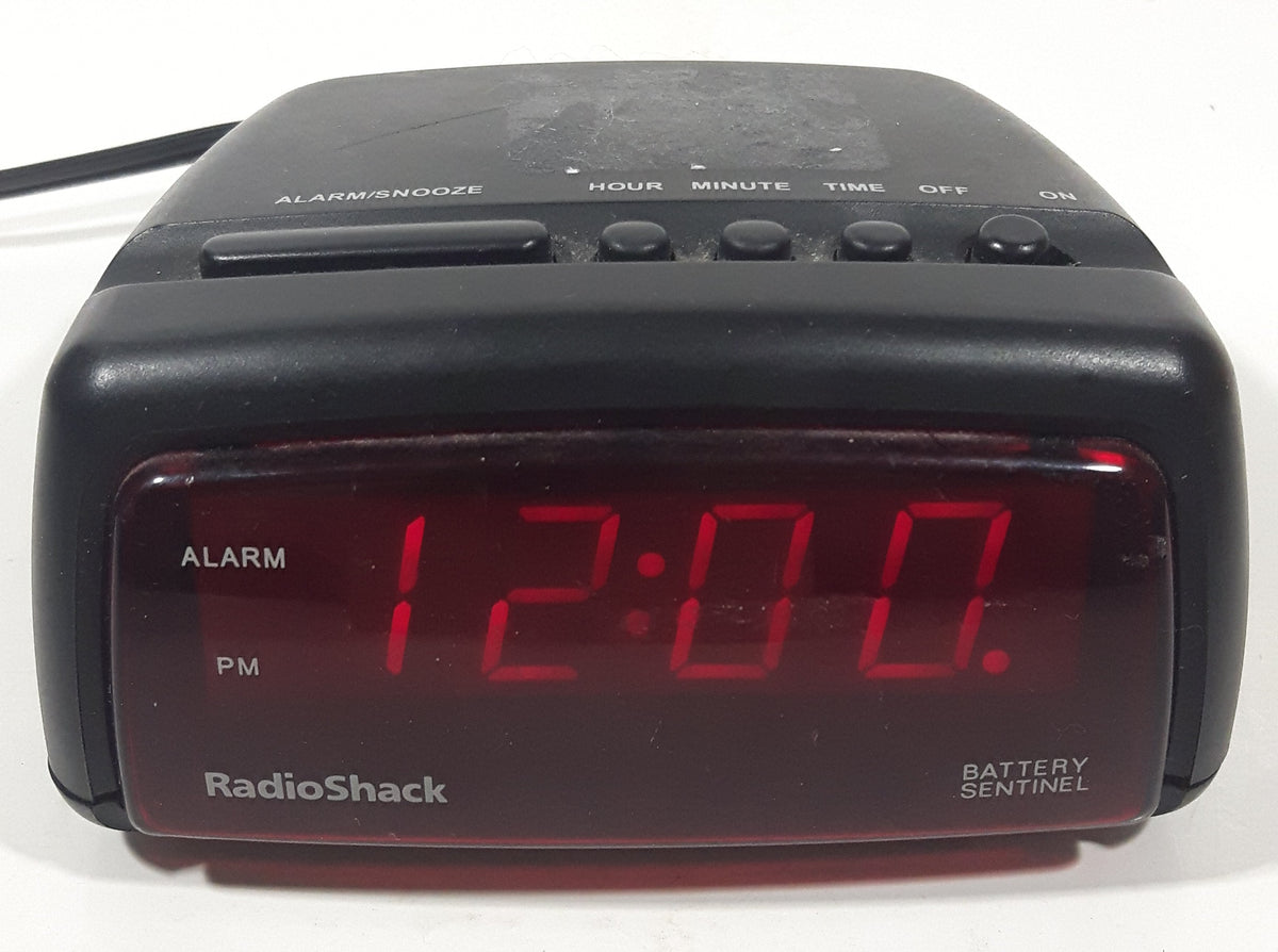 2001 RadioShack Digital LED Alarm Clock Model 63 971 Treasure