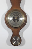 Vintage Solar Banjo Style Wood Cased Weather Station Thermometer Barometer Hygrometer Made in Germany
