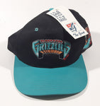 Rare 1990s The Game Vancouver Grizzlies NBA Basketball Team Original One Size Fits All Adjustable Snap Back Baseball Hat Cap New with Tags