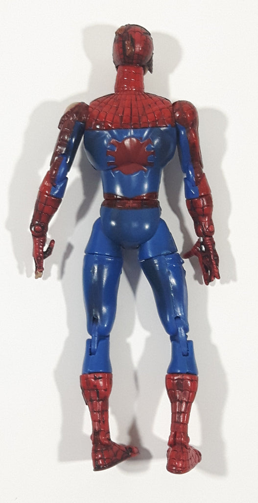 Rare 2001 Marvel Ent Battle Ravaged Spider Man 6 Tall Super Poseable Treasure Valley Antiques 0105