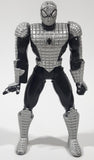 1994 ToyBiz Marvel Spider-Man Animated Series Super Web Shield Armor 5" Tall Toy Action Figure