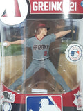 Import Dragons MLB Baseball Arizona Diamondbacks #21 Zack Greinke 5 1/2" Tall Toy Action Figure New in Package