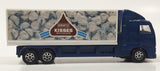 1998 Hot Wheels Haulers Hershey's Kisses Milk Chocolates Dark Blue and White Die Cast Toy Car Vehicle