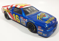 1991 Revell NASCAR #16 Ted Musgrave Ford Thunderbird Blue The Family Channel Primestar 1/24 Scale Die Cast Toy Car Vehicle with Opening Hood