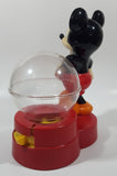Vintage 1986 Superior Toys Walt Disney Productions Wonderful World of Disney Mickey Mouse 8 1/4" Tall Plastic Candy Dispenser
