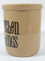 Vintage T.G. Green Ltd. Church Gresley Kitchen Things Utensil Holder 5 1/2" Tall Stoneware Pottery Made in England