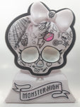 Very Rare 2013 Mattel Tara Toy Monster High Skullette Color N' Style 10 1/2" Tall Plastic Light Up Lamp Skull
