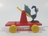 1989 McDonald's Warner Bros. Looney Tunes Wile E. Coyote & Roadrunner Train Handcar Toy Railroad Vehicle No Wile E.