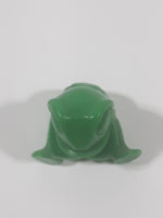 Sitting Green Turtle 1" Tall Hard Plastic Toy Figure