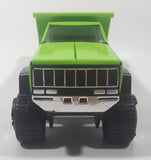 Tonka Dump Truck Bright Green Pressed Steel and Plastic Die Cast Toy Car Vehicle 3721 Made in Macau