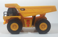 1997 Toy State CAT Caterpillar Dump Truck 9 1/4" Long Yellow Lights and Sound Plastic Toy Car Vehicle