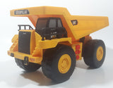 1997 Toy State CAT Caterpillar Dump Truck 9 1/4" Long Yellow Lights and Sound Plastic Toy Car Vehicle