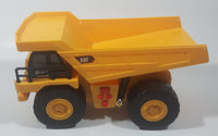 1997 Toy State CAT Caterpillar Dump Truck 9 1/4" Long Yellow Lights and Sound Plastic Toy Car Vehicle