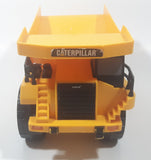 1997 Toy State CAT Caterpillar Dump Truck 9 1/4" Long Yellow Lights and Sound Plastic Toy Car Vehicle