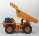 1997 Toy State CAT Caterpillar Dump Truck 9 1/4" Long Yellow Lights and Sound Plastic Toy Car Vehicle