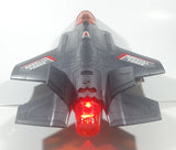 Special Force Lockheed F-22 Raptor 17 1/2" Lights and Sound Plastic Toy Fighter Jet Airplane Missing One Missile