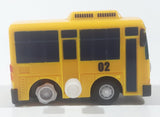 Tayo YoungJin School Bus 02 Yellow Wind Up Plastic Toy Car Vehicle