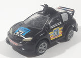 KidsMania Sweet Racer #21 Black Plastic Pull Back Toy Car Candy Vehicle