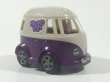 KidsMania Happy Van Purple Bus Plastic Pull Back Toy Car Candy Vehicle