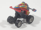 Formula 1 Red Push Down and Go Pop Up Plastic Toy Car Vehicle