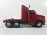 Dickie Toys Semi Tractor Truck Red Plastic Die Cast Toy Car Vehicle