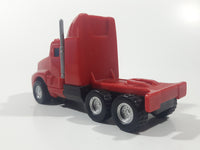 Dickie Toys Semi Tractor Truck Red Plastic Die Cast Toy Car Vehicle